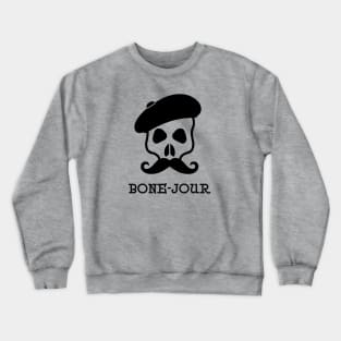 Bone-jour Crewneck Sweatshirt